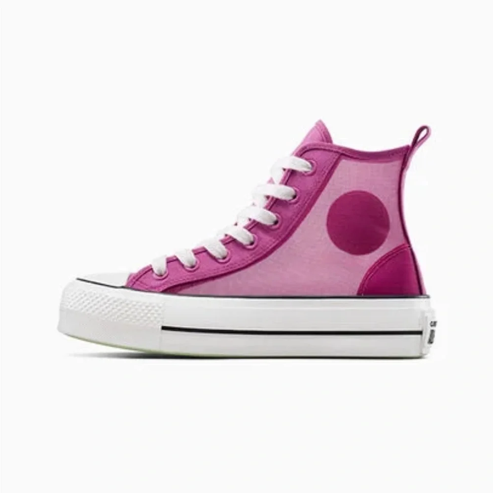 Converse Women's translucent high top W8 - Picture 2 of 8